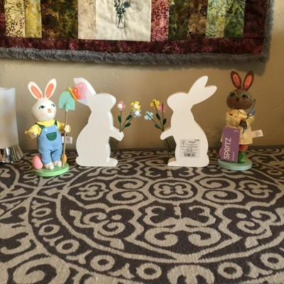 John Lewis & Partners Decorative Easter Straw Rabbit, Natural