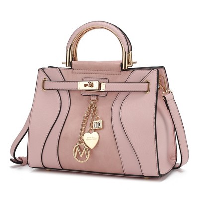 MKF Collection Cassia Medium Vegan Leather Satchel Bag by Mia K