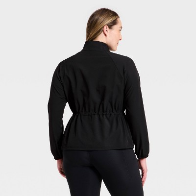 All In Motion Women's Woven Peplum Jacket - All In Motion™ Black M — фото 5