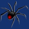 Women's Design By Humans Halloween spider tshirt By bambino Racerback Tank Top - 2 of 3
