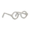 Sagebrook Home Abstract Glasses Aluminum Sculpture Decoration - 2 of 4