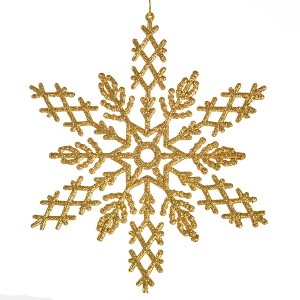 Vickerman Glitter Snowflake Ornament - 1 of 4