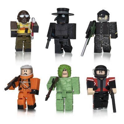 Roblox Action Collection Apocalypse Rising 2 Six Figure Pack Includes Exclusive Virtual Item Target - best roblox figures