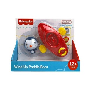 Fisher-Price Bath Wind-up Paddle Boat (Penguin), Ages 12 months and up - 1 of 1