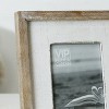 VIP Wood 10 in. White 5x7 Photo Frame with Stand - 3 of 4