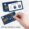 Big Dot of Happiness Blast Off to Outer Space - Rocket Ship Baby Shower or Birthday Party Game Scratch Off Cards - 22 Count - 2 of 4