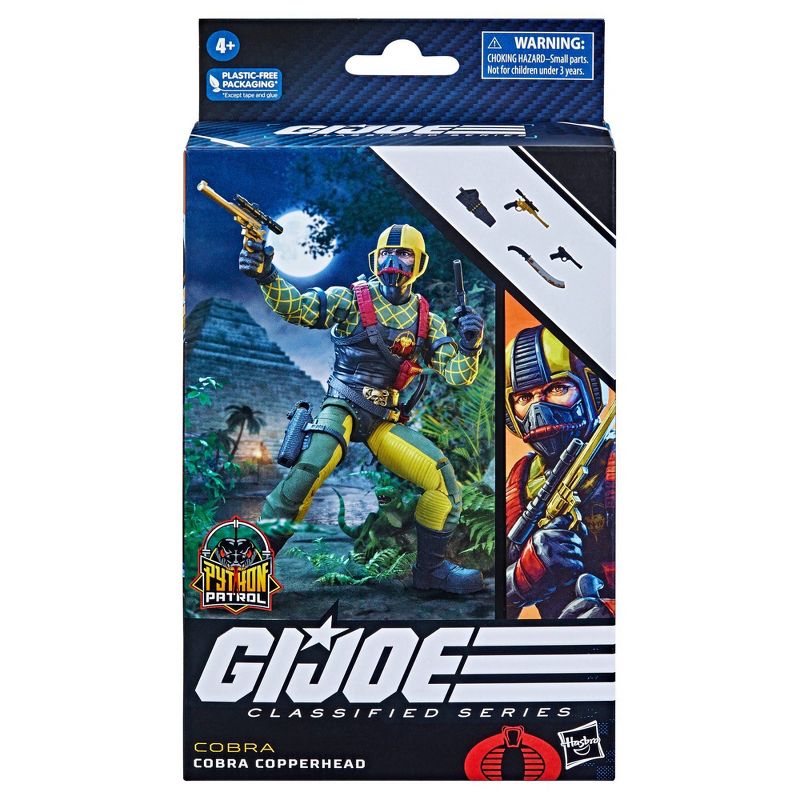 G.I. Joe Classified Python Patrol Cobra Copperhead Action Figure (Target Exclusive), 3 of 16