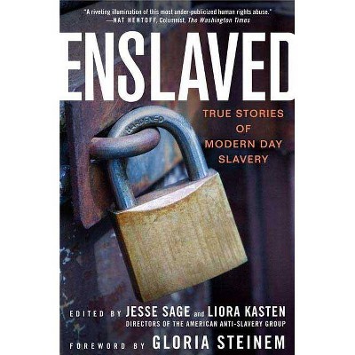 Enslaved: True Stories of Modern Day Slavery - by  Jesse Sage (Paperback)