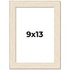 PosterPalooza | 9x13 Wide Barnwood Picture Frame, UV Acrylic, 6 Finishes - Grey, Brown, White, and Black - 2 of 4