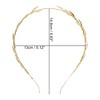 Unique Bargains Women's Elegant Faux Diamond Headband Multicolor 3 Pcs - 4 of 4