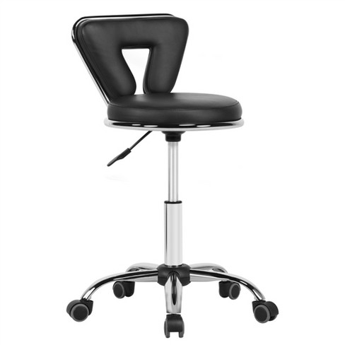 Rolling Swivel Stool w/Wheels Adjustable for Tattoo Facial Massage Spa  Salon