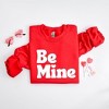 Simply Sage Market Women's Graphic Sweatshirt Be Mine Bold - 3 of 3