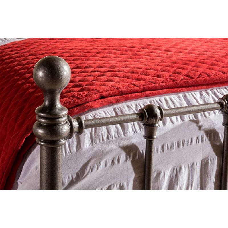 Twin Molly Bed Set with Rails and Trundle Steel - Hillsdale Furniture, 6 of 7