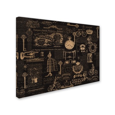 Trademark Fine Art -Marcee Duggar 'Vintage Steampunked' Canvas Art