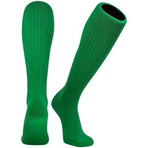 Mk Socks 3x1 Rib Knit Tube Socks for Saint Patrick's Day Long Baseball Socks - 1 of 1