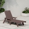 WestinTrends Adirondack Outdoor Chaise Lounge for Patio Garden Poolside - 2 of 4
