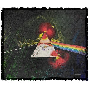 Pink Floyd Dark Side Of The Moon Blanket 50"x60" Woven Tapestry - 1 of 4