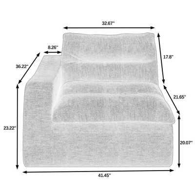 Racxily Lazy Floor Sofa