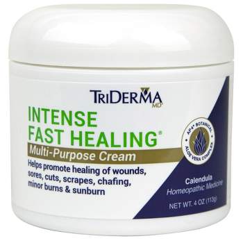 TriDerma MD Intense Fast Healing Cream, with Aloe, 1 Count