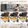 Kviflon 52-Inch Tiffany Ceiling Fan: Artful Design, Ultimate Comfort. - 4 of 4