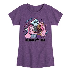 Girls' - Mattel - Bestie Big Hug Fitted Short Sleeve Graphic T-Shirt - 1 of 4