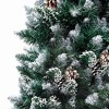 vidaXL Artificial Pre-lit Christmas Tree with Ball Set&Pine Cones 70.9" - 4 of 4