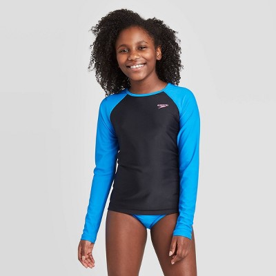 speedo long sleeve rash guard