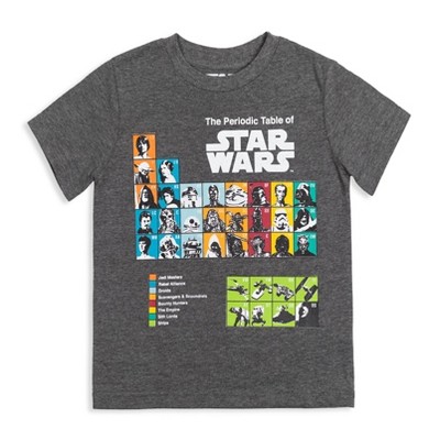 Star Wars Darth Vader Chewbacca Little Boys 3 Pack Graphic T-Shirt Black/Charcoal/Beige 4 — фото 5