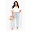 Women's Plus Size Ariella Balloon Sleeves Top - ivory | CITY CHIC - 2 of 4