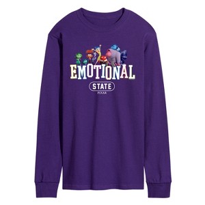 Men's - Inside Out 2 - Emotional State Long Sleeve Graphic T-Shirt - 1 of 2