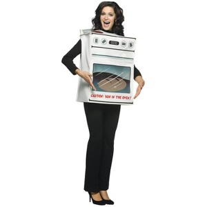 Imposta Costumes Women's Bun in the Oven Costume Bodysuit Silver One Size - 1 of 1
