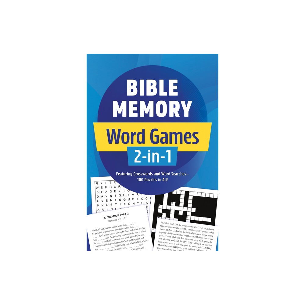 Barbour Publishing Bible Memory Word Games 2-In-1 - by Compiled by Barbour  Staff (Paperback) | The Market Place