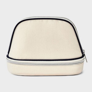 Canvas Jewelry Travel Pouch Organizer - A New Day™ - 1 of 4
