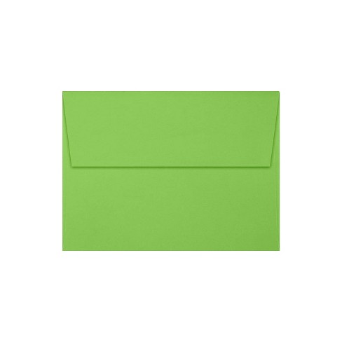 Lux A7 Invitation Envelopes (5 1/4 X 7 1/4) 500/box Limelight  (lux-4880-101500) : Target