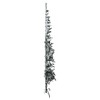 vidaXL Slim Artificial Half Christmas Tree with Flocked Snow 7 ft - 2 of 4