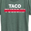 Women's - Instant Message - Taco Tuesday Crossed Out Short Sleeve Graphic T-Shirt - 2 of 4