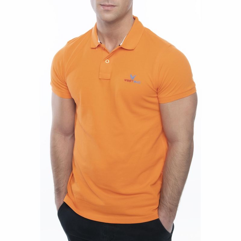 Infinite Basics West End Men's Classic Fit Short Sleeve Polo Shirt, 4 of 9