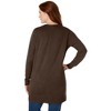 Woman Within Perfect Longer-Length Cotton Cardigan - 3 of 4