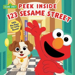 Peek Inside 123 Sesame Street - by  Mary Man-Kong (Board Book) - 1 of 1