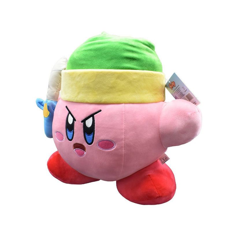 Nintendo 12&#34; Plush Kirby with Sword, 3 of 11