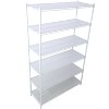 TOBILI 6 Tier 6000lbs Capacity Metal Shelf Wire Shelving Unit, Heavy Duty Adjustable Storage Rack for Commercial Grade Utility Steel Storage Rack - 3 of 4
