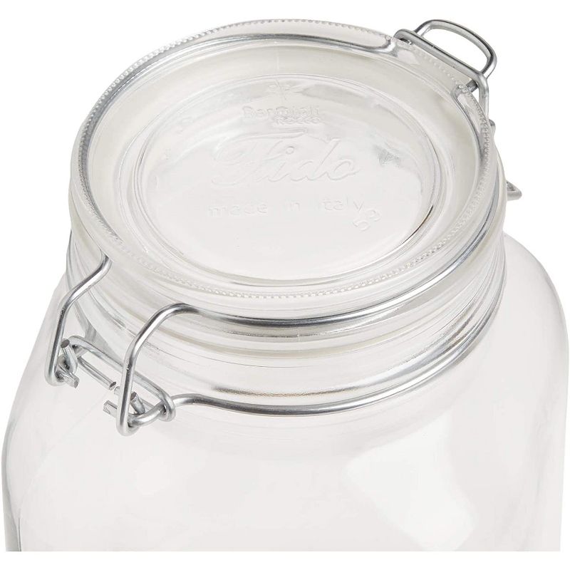 Bormioli Rocco Fido Glass Canning Jar Italian 67¾ oz - 2 Liter, 3 of 7