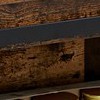 rustic brown and black