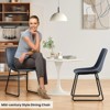 Bencmate Accent Chairs, Dining Chairs Set of 4, Kitchen & Dining Room Chairs Dining Chairs, Blue, 22"*20.5"*33.9" - 2 of 4