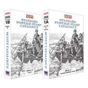 2026 Scott Stamp Postage Catalogue Volume 1: Cover Us, Un, Countries A-B (2 Copy Set) - (Scott Stamp Postage Catalogues) 182nd Edition (Paperback) - 1 of 1