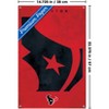 Trends International NFL Houston Texans - Logo 25 Unframed Wall Poster Prints - 3 of 4