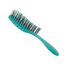Bass Brushes BIO-FLEX Detangler Hair Brush Patented Pure Plant Handle Flexible Nylon Pins - 3 of 4