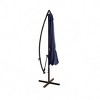 WestinTrends 10 Ft Outdoor Patio Cantilever Offset Umbrella with Base Weights - 3 of 3