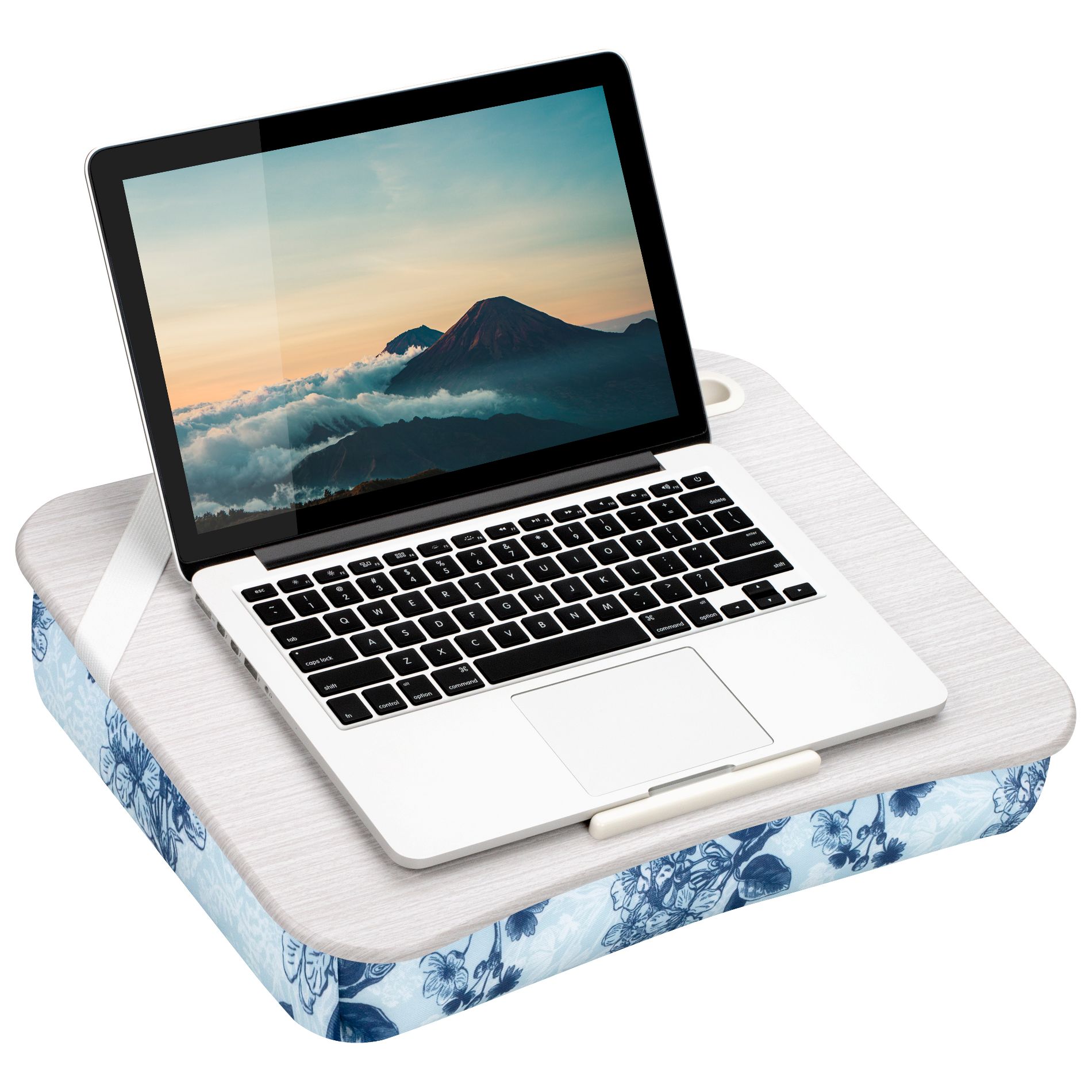 LAPGEAR Designer Lap Desk, Blue Blossoms