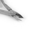 Unique Bargains Metal Beauty Tool Hangnail Pusher Cuticle Nippers Full Jaw Single Spring Silver - 3 of 3